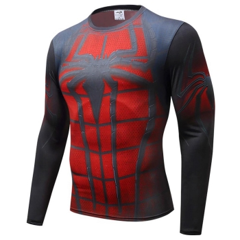 Black and Red Super Mens Long Sleeve Compression Tee Fitness Running Shirt, Multicolor
Black and Red Super Mens Long Sleeve Compression Tee Fitness Running Shirt, Multicolor