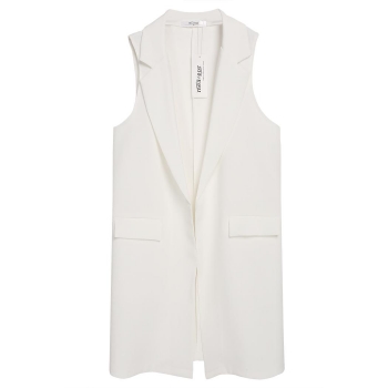 Meaneor White Stylish Ladies Women Sleeveless Lapel Waistcoat Long Cardigan Top Front Pocket Coats Jackets Suits & Blazers, Multicolor
Meaneor White Stylish Ladies Women Sleeveless Lapel Waistcoat Long Cardigan Top Front Pocket Coats Jackets Suits & Blazers, Multicolor
