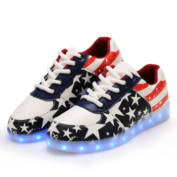 Black Unisex Lace Up LED Light Luminous Sportswear Sneaker Casual Shoes, Multicolor
Black Unisex Lace Up LED Light Luminous Sportswear Sneaker Casual Shoes, Multicolor
