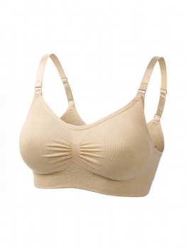 Apricot Maternity Nursing Bras Seamless Breastfeeding Removable Pads Cup, Multicolor
Apricot Maternity Nursing Bras Seamless Breastfeeding Removable Pads Cup, Multicolor