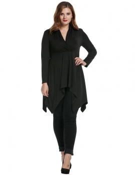 Black New Women Long Sleeve Cross V Neck Asymmetrical Tunic Shirts & Blouses Casual Tops, Multicolor
Black New Women Long Sleeve Cross V Neck Asymmetrical Tunic Shirts & Blouses Casual Tops, Multicolor