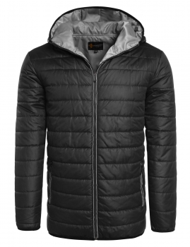 Men Fashion Hooded Long Sleeve Zip-up Solid Quilted Jacket Coat Outerwear, Multicolor
Men Fashion Hooded Long Sleeve Zip-up Solid Quilted Jacket Coat Outerwear, Multicolor