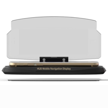 

Black New Car Phone GPS Navigation HUD Head Up Projection Display Bracket Holder, Multicolor