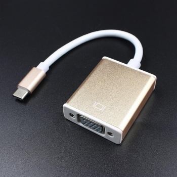 

Gold USB 3.1-C Multiport Data Cable Sync Charger Converter Adapter, Multicolor