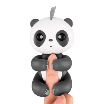

Black Finger Intelligent Interactive Toy Cartoon Panda Shape Electronic Toys Kids Gift, Multicolor