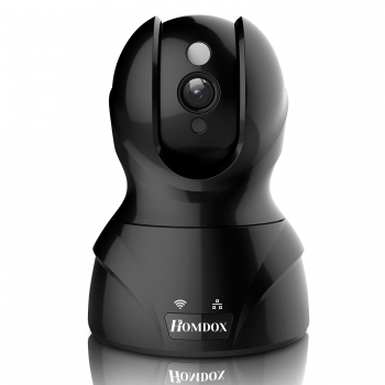 

Black Security Surveillance System Night Vision 720P HD Wireless IP Camera, Multicolor