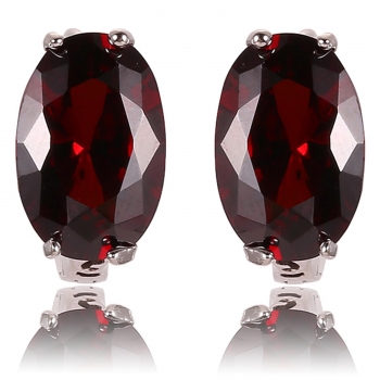 

1 Pair Resin Rhinestone Party Wedding Earring Stud Ear Clip