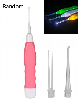 

New 1PC Digging Earwax Spoon LED Light Luminous For Children Adults Boby Ear
