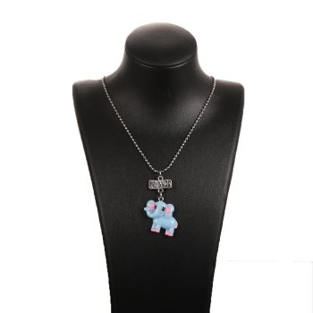 

New Fashion Women Small Elephant Shape Charm Chain Pendant Jewelry Necklace