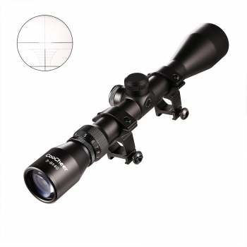 

Aluminum 3-9 x 40 Tactical Optics RI Scope with Free Mounts