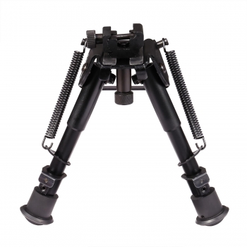 

Aluminum Tactical Adjustable Bipod 7-9inch Height Rubber Feet Rotate Adapter