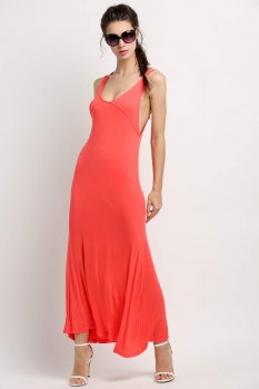 

Fashion Sexy Women Strap Maxi Long Full Dress, Multicolor