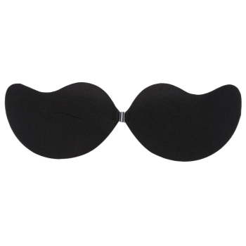 

Self-adhesive Silicone Push Up Front Closure Black Invisible Bras Sets, Multicolor