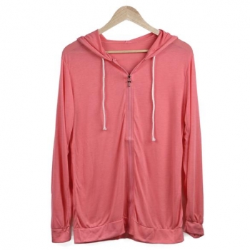 

Rose red 2016 Trends Fashion Summer Beach Couple Men Women's Long Sleeve Sun-protective Coats 5 Colors Blouses Hoodies & Sweatshirts, Multicolor