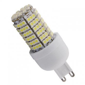 

G9 144 SMD3528 LED Corn Light Cold White SMD3528 Bulb Lamp 200V-240V"4.9W