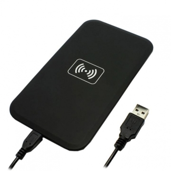 

QI Wireless Charging Plate For Smart phones Charging Pad Black