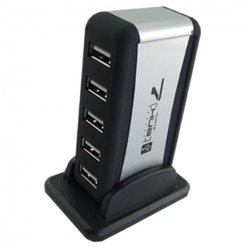 

USB 7-Port HUB Powered +AC Adapter Cable High-Speed