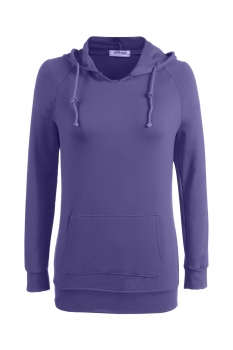 

Meaneor Purple Fashion Stylish Ladies Women V-neck Long Sleeve Pullover Hoodies & Sweatshirts, Multicolor