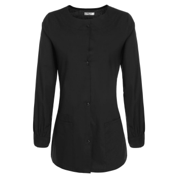 

Black ANGVNS Women Workwear Warm Up Solid Color Jacket Tops Tanks & Camis, Multicolor