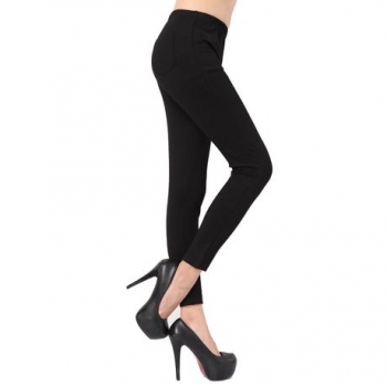 

Black New Fashion Women Ladies Slim Fitted Tight Pants 4 Colors Leggings, Multicolor