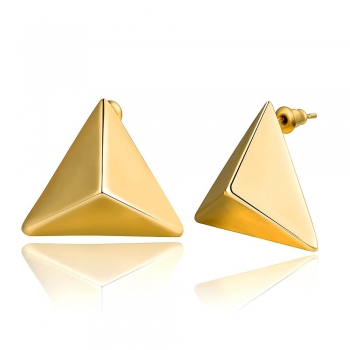 

E986-C Wholesale Nickle Free Antiallergic 18K Real Gold Plated Earrings For Women New Fashion Jewelry