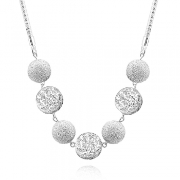 

Trendy Star Shape Silver Plated High Quality Zirconia Pendant Necklaces