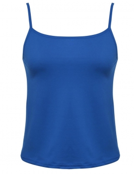

New Fashion Women Ladies Strap Loose Hem Camis Pure Color Basic Casual Sleeveless Tops, Multicolor