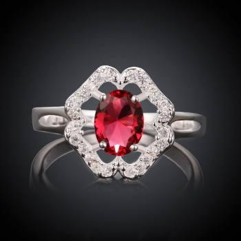 

A R003-A 925 Silver plated for women jewelry accessories nickle free Fashion Rings, Multicolor