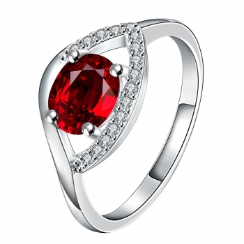 

A R020-A 925 Silver plated for women jewelry accessories nickle free Fashion Rings, Multicolor