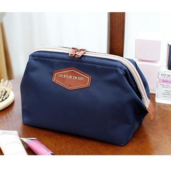 

DarkBlue Travel Toiletry Make Up Cosmetic Handbag, Multicolor