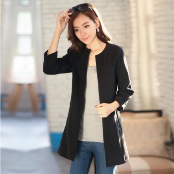 

Black New Long Parka outerwear Blazer Charming Wear to work Thicken Warm Coats & Jackets, Multicolor