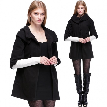 

Black Fashoin New Women Thicken Warm Winter Parka Overcoat Long Outwear Warmth Coats & Jackets, Multicolor