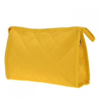 

New Multifunction Travel Cosmetic Bag Makeup Pouch Toiletry Zipper Wash Organizer, Yellow