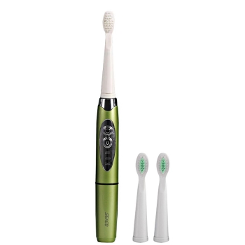 

Sonic Electric Toothbrush Waterproof Whitening Removes Plaque, Green