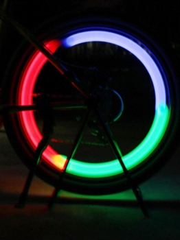 

Colorful Car Bicycle Wheel LED Wire Light, Multicolor
