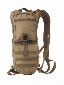

Khaki Fashion Military Style 3L Water Bladder Daypack Backpack for Outdoor Activities, Multicolor
