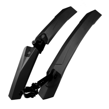 

Black Bicycle Cycling Road Front Rear Mud Guard Mudguard Set Mountain Bike Tire Fender, Multicolor