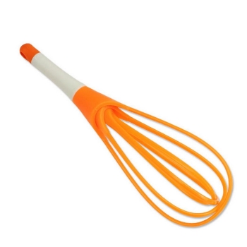 

Orange Kitchen Utensils Balloon Hand Whisk Milk Egg Frothers Beater Blend Whisking Tool, Multicolor