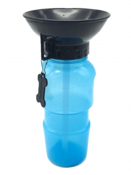 

Blue Portable Mug Puppy Outdoor Dog Water Drinking Bottles, Multicolor