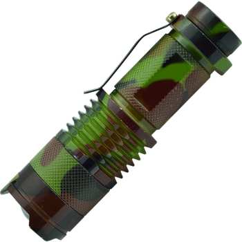 

Pocket Zoomable 3 Modes LED Flashlight Waterproof LED Torch Mini Penlight