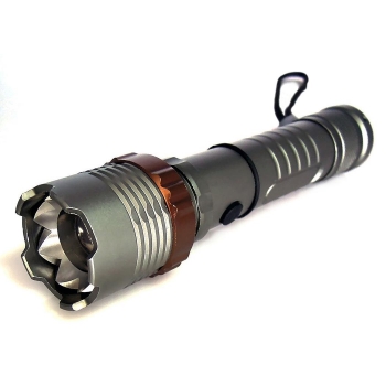 

Tactical LED Zoomable Flashlight with Charger