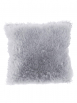 

Grey Soft Square Plush Cushion Cover Home Family Decorative Sofa Throw Pillowcase, Multicolor