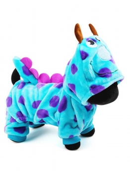 

Pet Puppy Dog Casual Winter Warm Velvet Hoodies Coat Clothing, Multicolor