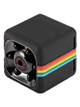 

Black 32GB 1080P HD DVR USB FOV Night Vision Mini Camera, Multicolor