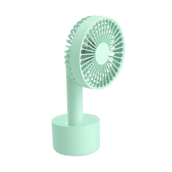 

Green Personal Portable USB Cable Rechargeable Table Mini Power Fan, Multicolor