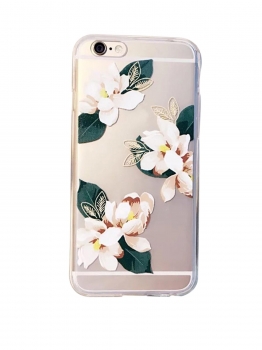 

Soft TPU Floral Shockproof Phone Case Cover Protect Shell For iPhone 6" iPhone7, Multicolor
