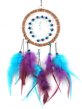 

Home Bedroom Decoration Ornament Dream Catcher with Feathers Hanging