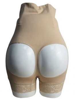 

Apricot Seamless Buttocks Hollow-out PP Shaping Briefs Pants, Multicolor