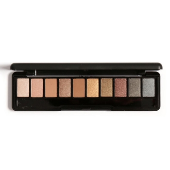

Color 1 10 Colors Matte Shimmer Eye Shadow Palette Set With Mirror and Sponge, Multicolor