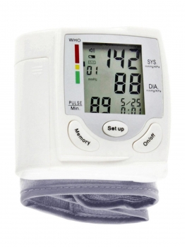 

Automatic Digital LCD Accurate Wrist Blood Pressure Monitor Portable Machine